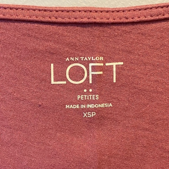 Ann Taylor LOFT Pink Top - Picture 3 of 3